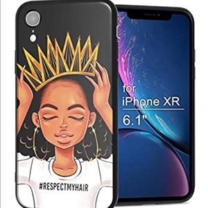 Cute African American Queen IPhone XR Phonecase